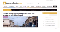 Desktop Screenshot of journaldeconakry.com